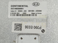 2019-2021 Kia Forte PCM Engine Control Computer ECU ECM PCU OEM P/N:39199-2E036 Fits Fits 2019 2020 2021 OEM Used Auto Parts