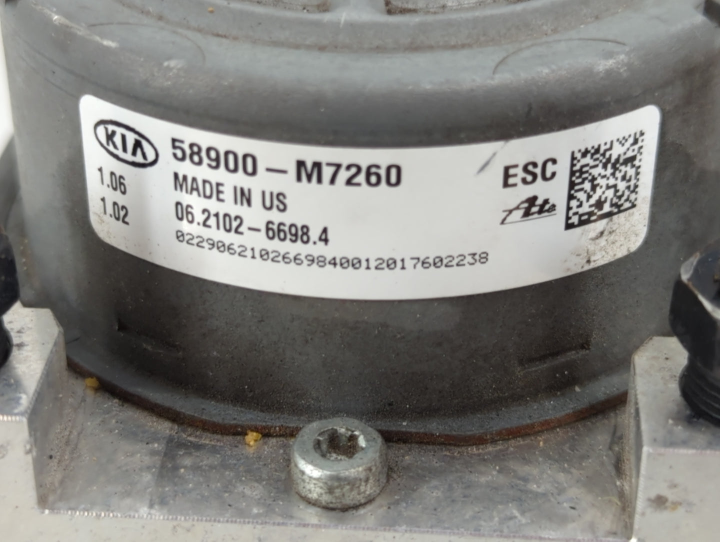 2019-2021 Kia Forte ABS Pump Control Module Replacement P/N:58900-M7260 Fits Fits 2019 2020 2021 OEM Used Auto Parts - Oemus