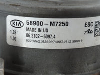 2019-2021 Kia Forte Anti-Lock Brake ABS Pump Module Actuator OEM P/N:58900-M7250 Fits Fits 2019 2020 2021 OEM Used Auto Part