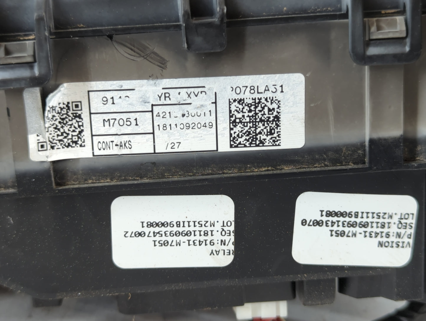 2019-2020 Kia Forte Fusebox Fuse Box Panel Relay Module Fits Fits 2019 2020 OEM Used Auto Parts - Oemusedautoparts1.com