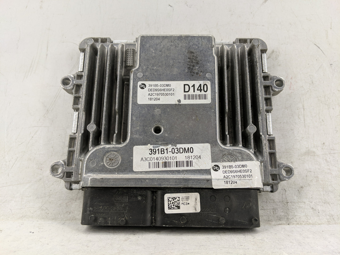2018-2020 Kia Niro PCM Engine Control Computer ECU ECM PCU OEM P/N:391B5-03DM0 391B1-03DM0 Fits Fits 2018 2019 2020 OEM Used