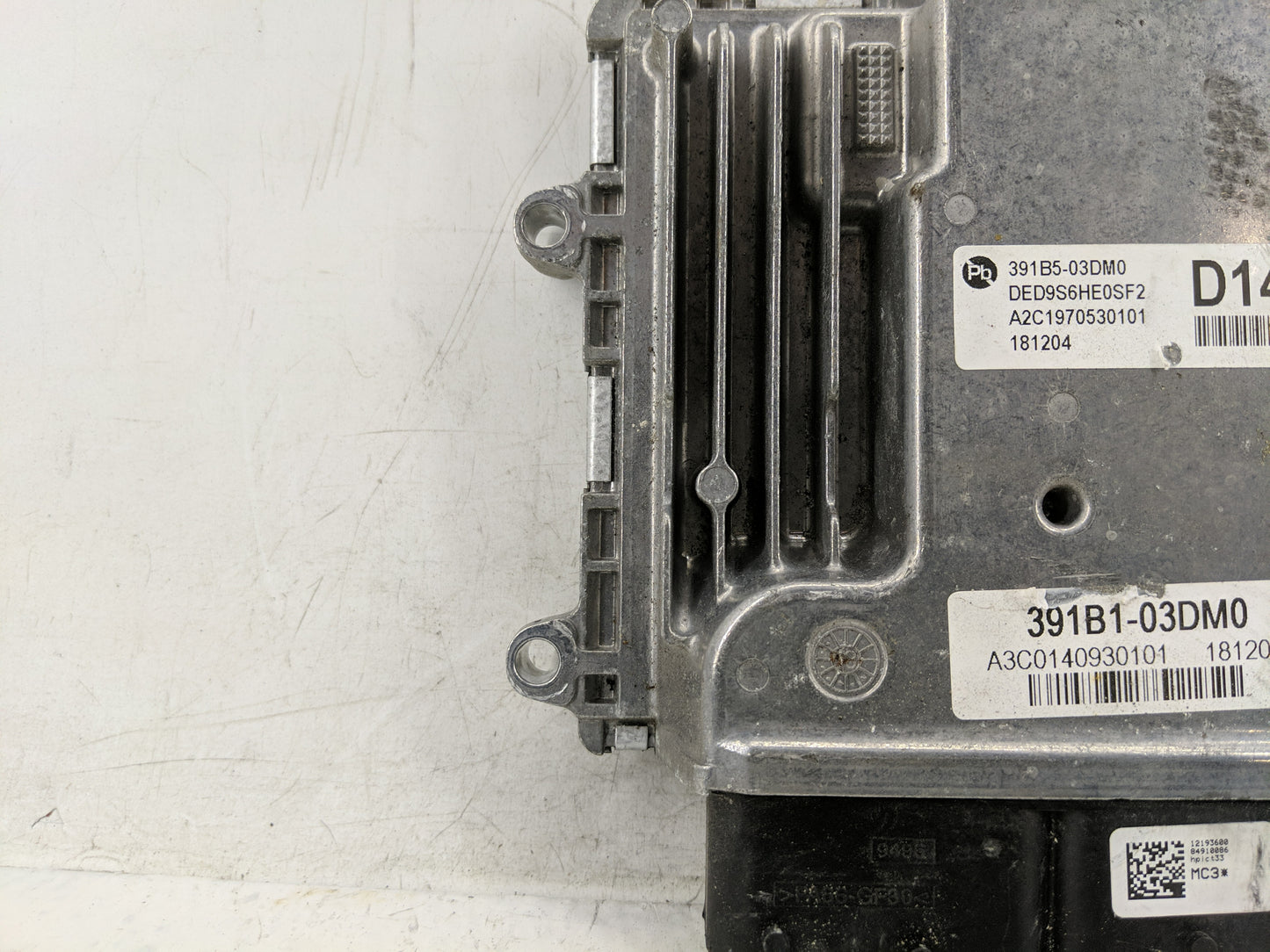 2018-2020 Kia Niro PCM Engine Control Computer ECU ECM PCU OEM P/N:391B5-03DM0 391B1-03DM0 Fits Fits 2018 2019 2020 OEM Used