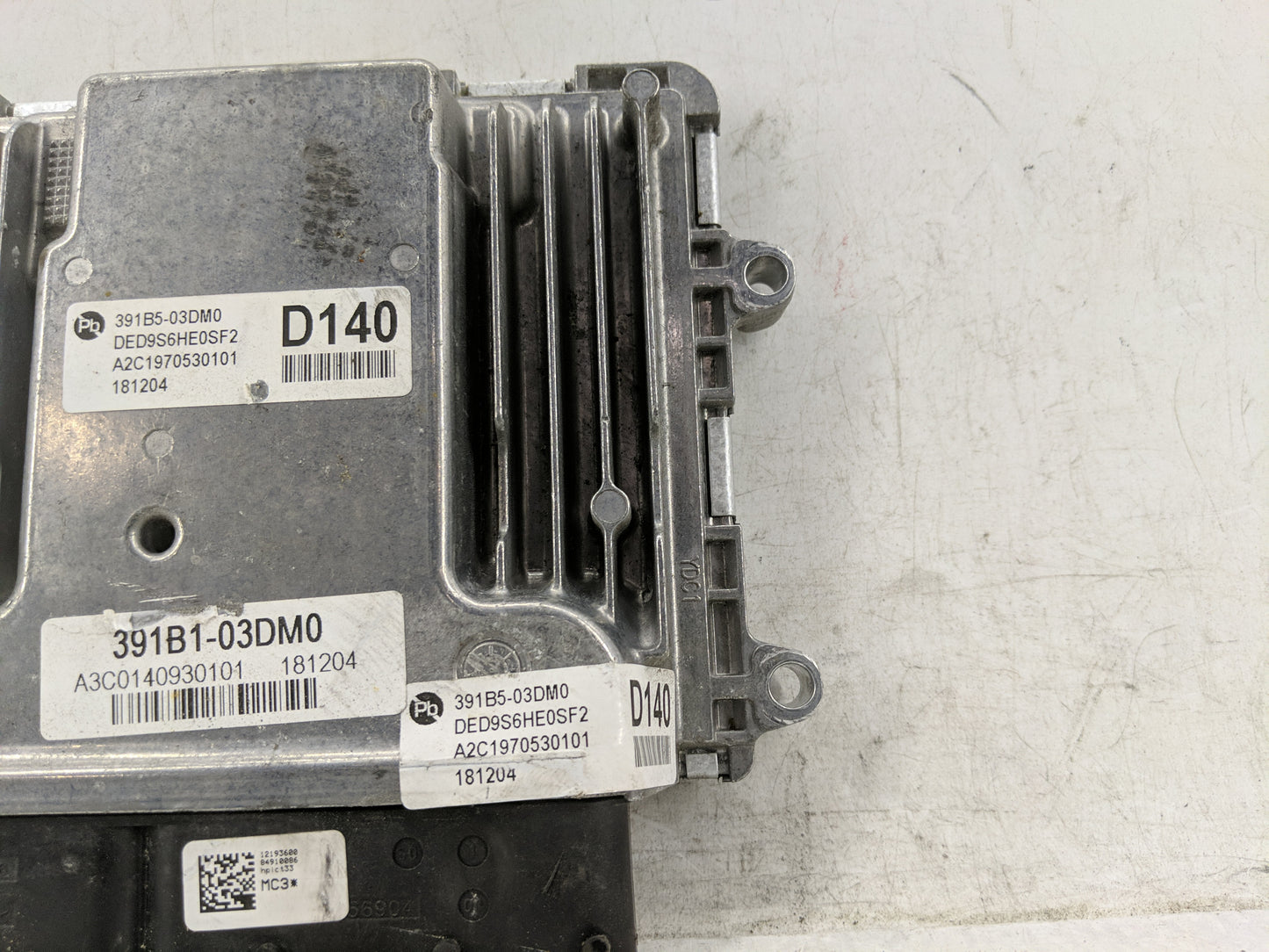 2018-2020 Kia Niro PCM Engine Control Computer ECU ECM PCU OEM P/N:391B5-03DM0 391B1-03DM0 Fits Fits 2018 2019 2020 OEM Used