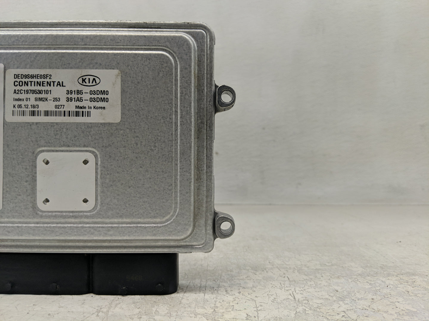 2019-2020 Kia Niro PCM Engine Control Computer ECU ECM PCU OEM P/N:391B1-03DM0 Fits Fits 2019 2020 OEM Used Auto Parts - Oem