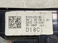 2019 Kia Niro Climate Control Module Temperature AC/Heater Replacement P/N:97250G5180 97250-G5XXX Fits OEM Used Auto Parts -