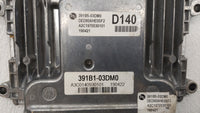2019-2020 Kia Niro PCM Engine Control Computer ECU ECM PCU OEM P/N:391B1-03DM0 Fits Fits 2019 2020 OEM Used Auto Parts - Oem