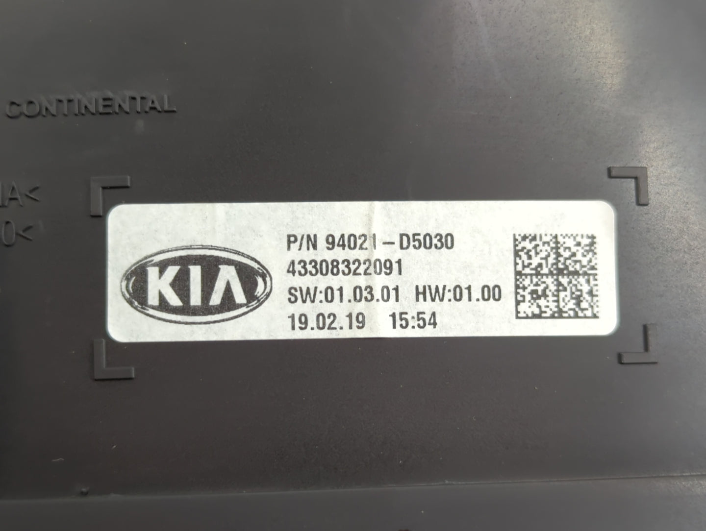 2019 Kia Optima Instrument Cluster Speedometer Gauges P/N:94021-D5030 Fits OEM Used Auto Parts - Oemusedautoparts1.com