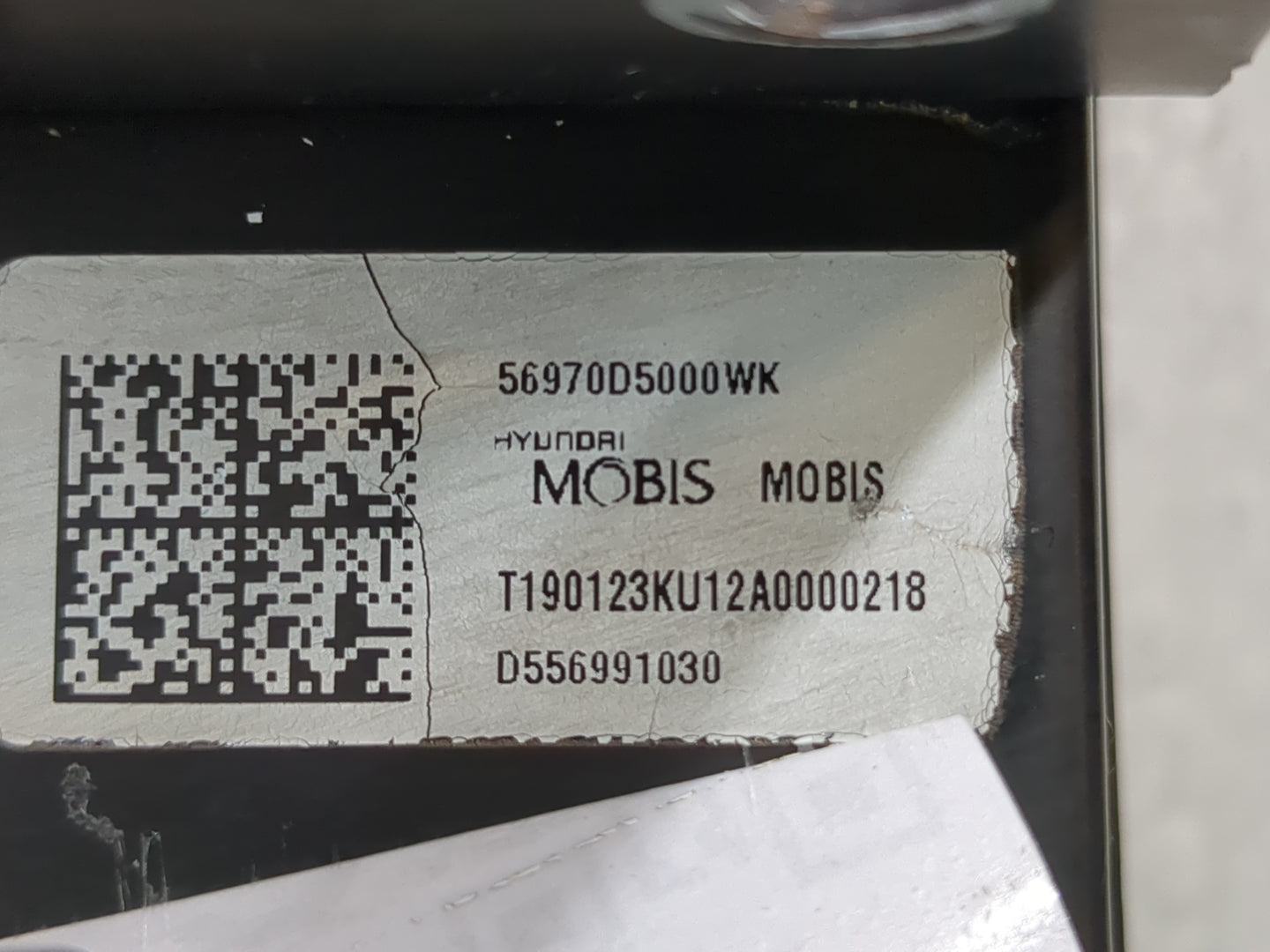 2016-2020 Kia Optima Air Bag Driver Left Knee OEM P/N:56970D5000WK Fits Fits 2016 2017 2018 2019 2020 OEM Used Auto Parts - 