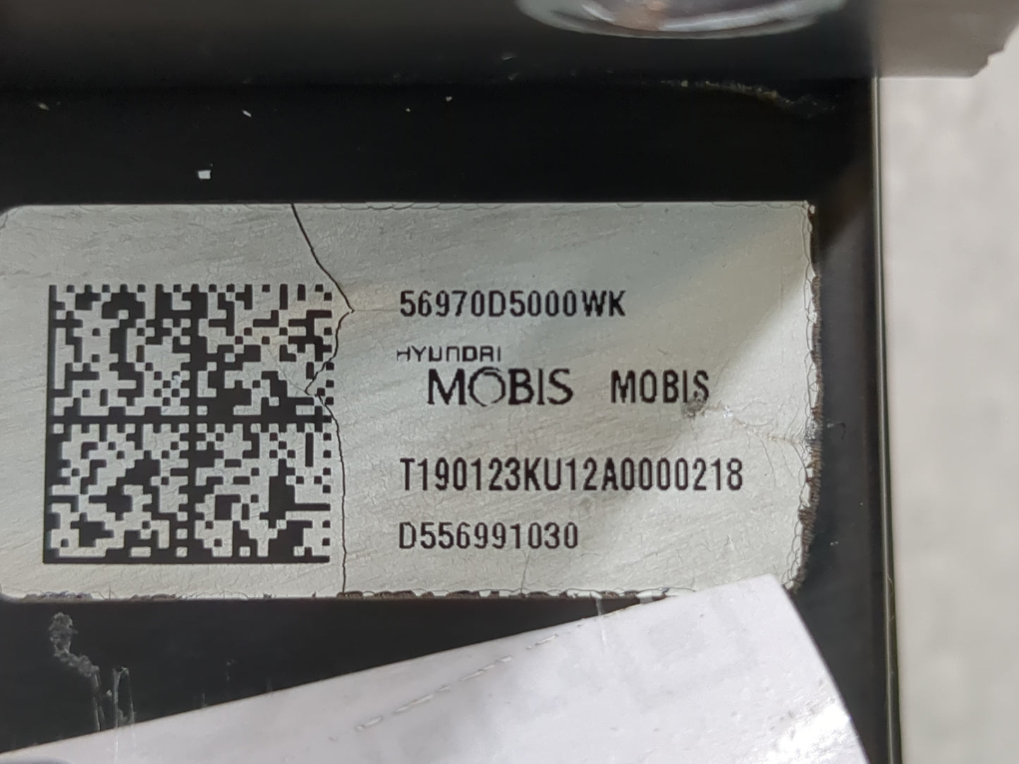 2016-2020 Kia Optima Air Bag Driver Left Knee OEM P/N:56970D5000WK Fits Fits 2016 2017 2018 2019 2020 OEM Used Auto Parts - 