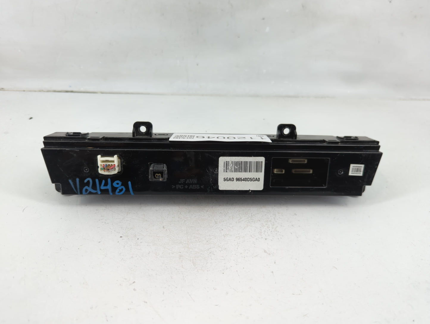 2019 Kia Optima Radio AM FM Cd Player Receiver Replacement P/N:96540D5GA0 Fits OEM Used Auto Parts - Oemusedautoparts1.com
