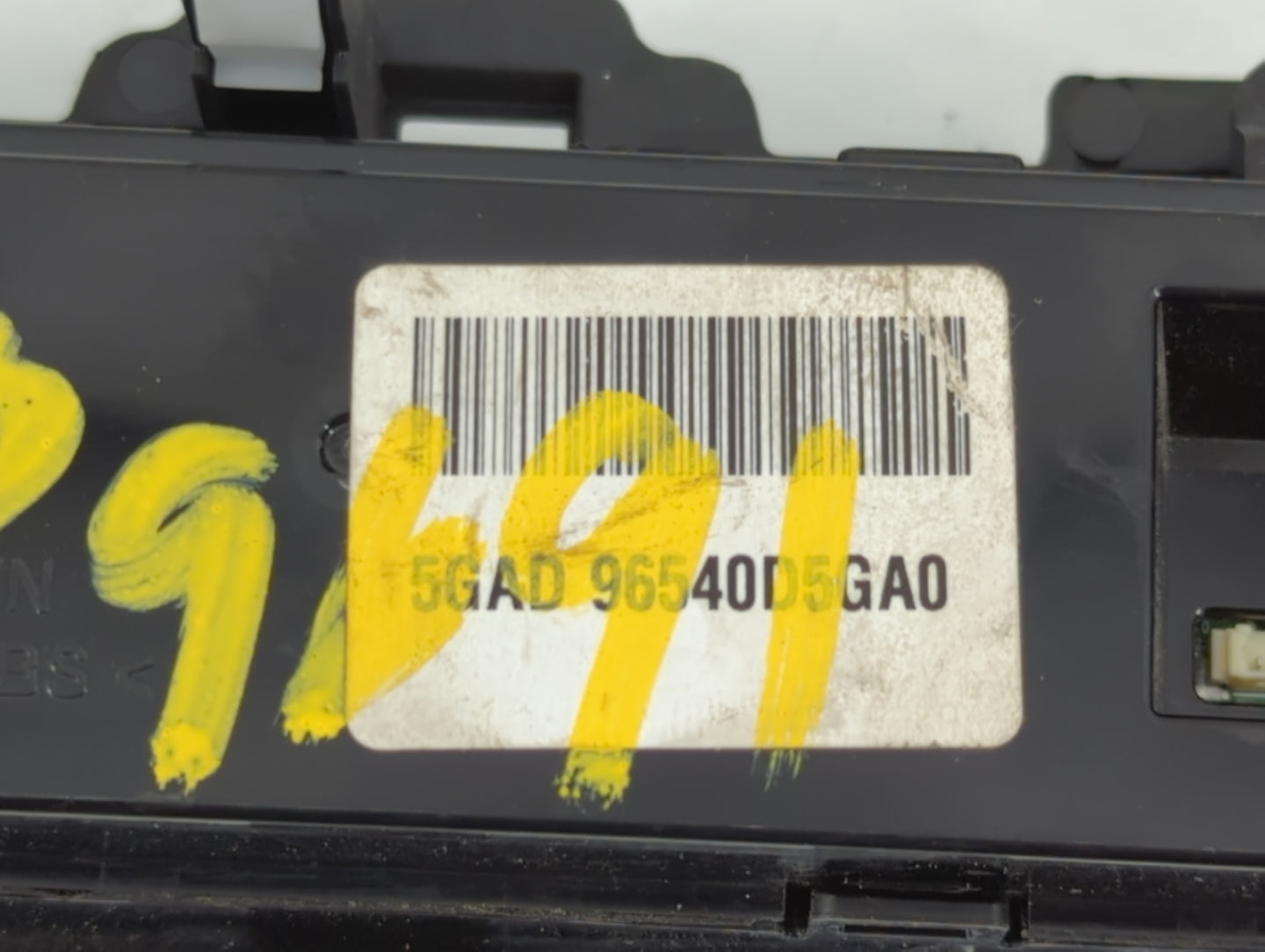 2016-2019 Kia Optima Radio AM FM Cd Player Receiver Replacement P/N:5GAD 96540D5GA0 Fits Fits 2016 2017 2018 2019 OEM Used A