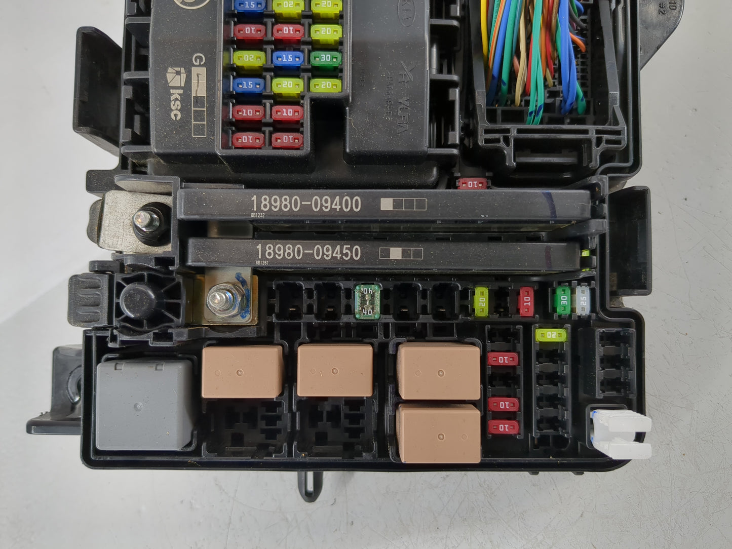 2016-2019 Kia Optima Fusebox Fuse Box Panel Relay Module P/N:91950-D5861 Fits Fits 2016 2017 2018 2019 OEM Used Auto Parts -