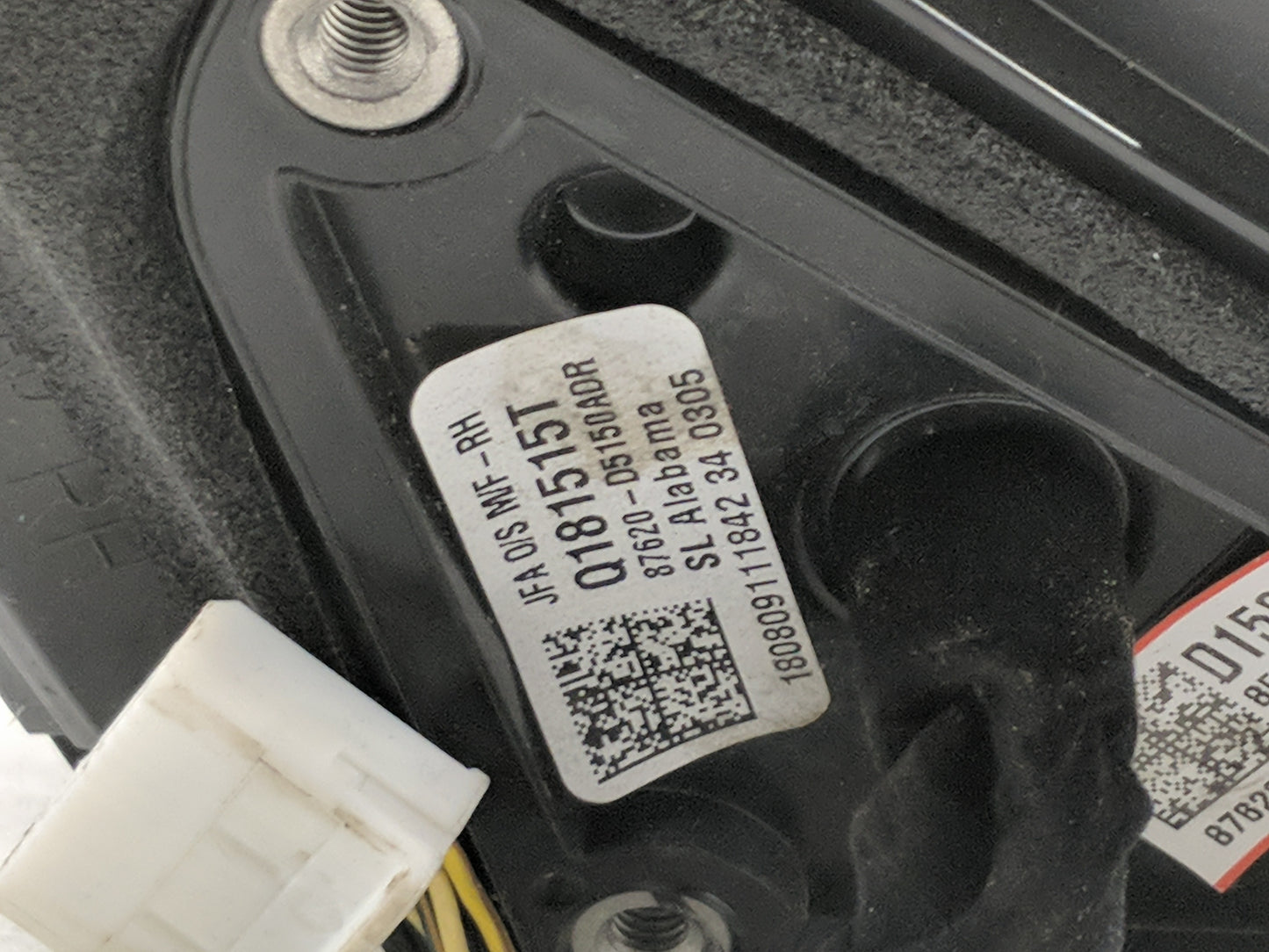 2016-2020 Kia Optima Side Mirror Replacement Passenger Right View Door Mirror P/N:87620-D5220EB Fits Fits 2016 2017 2018 201