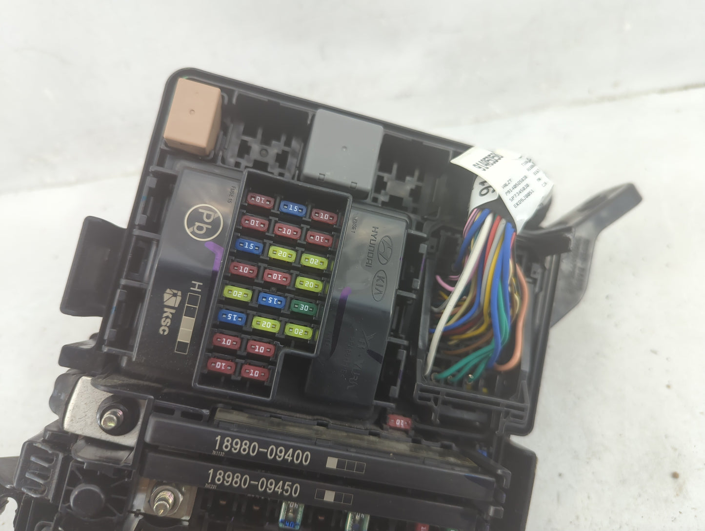 2016-2019 Kia Optima Fusebox Fuse Box Panel Relay Module P/N:91950-D5841 Fits Fits 2016 2017 2018 2019 OEM Used Auto Parts -