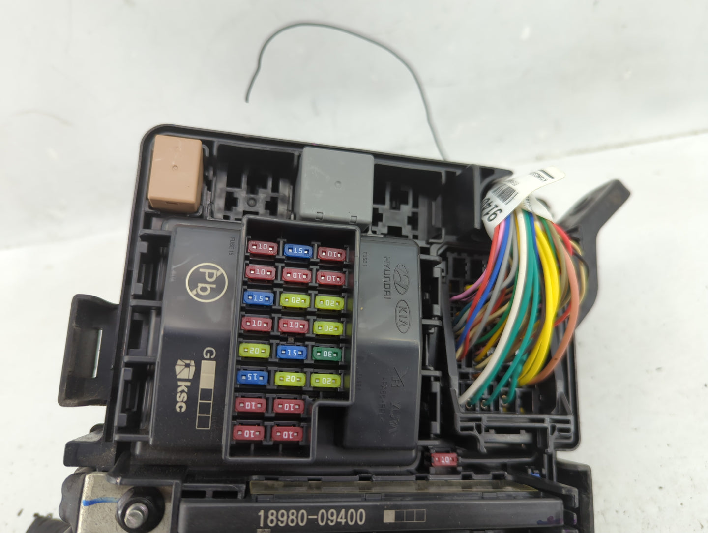 2016-2019 Kia Optima Fusebox Fuse Box Panel Relay Module P/N:91950-D5841 Fits Fits 2016 2017 2018 2019 OEM Used Auto Parts -
