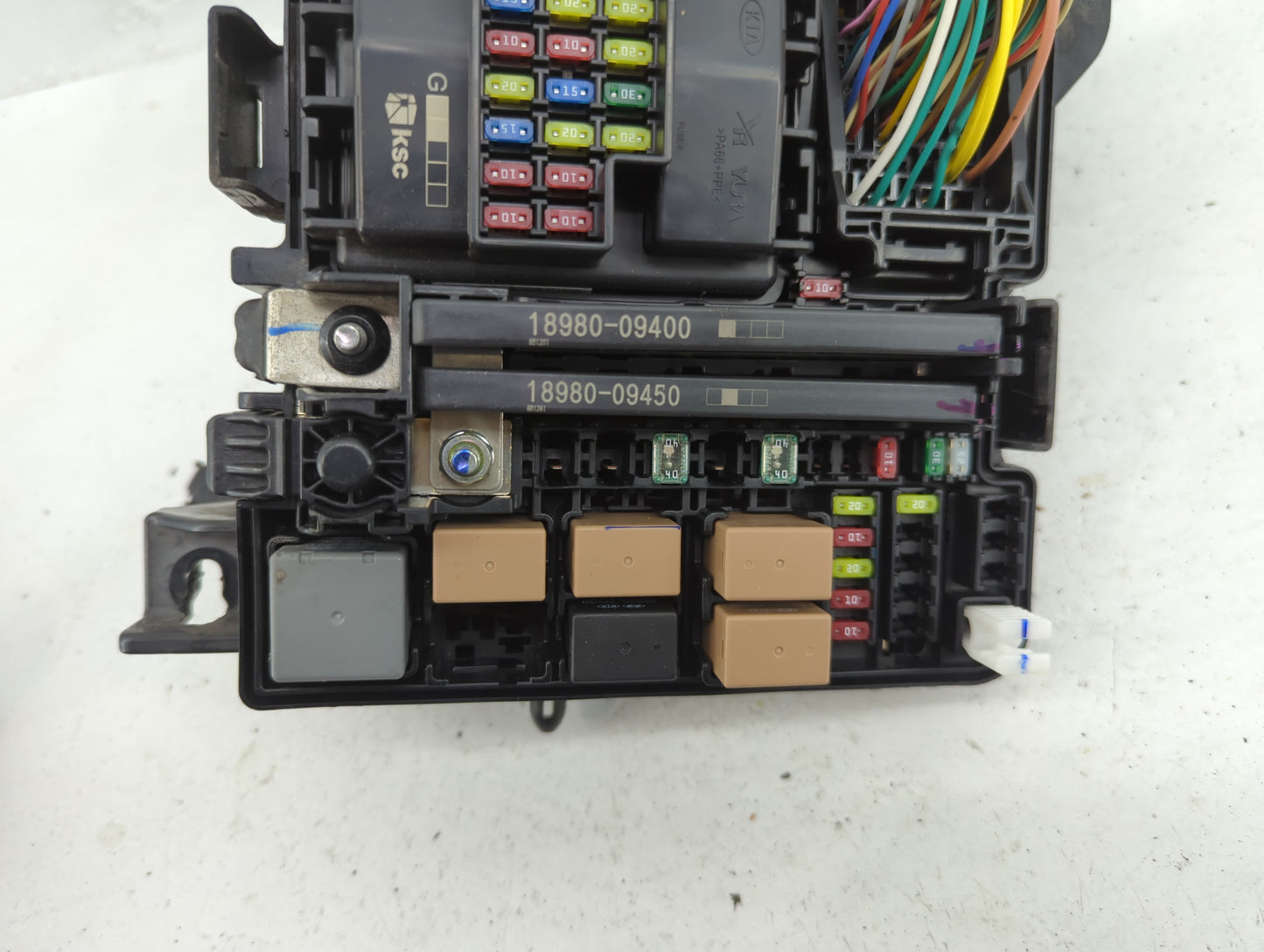 2016-2019 Kia Optima Fusebox Fuse Box Panel Relay Module P/N:91950-D5841 Fits Fits 2016 2017 2018 2019 OEM Used Auto Parts -