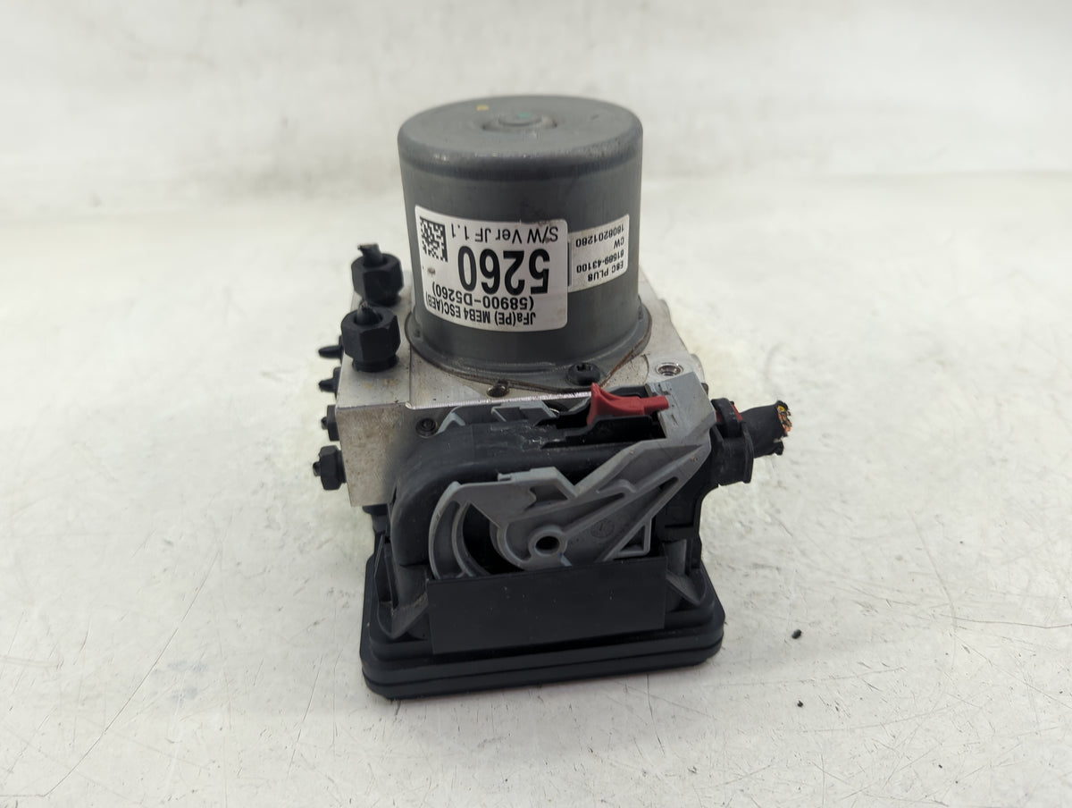2019-2020 Kia Optima Anti-Lock Brake ABS Pump Module Actuator OEM P/N:61589-43100 58900-D5260 Fits Fits 2019 2020 OEM Used A