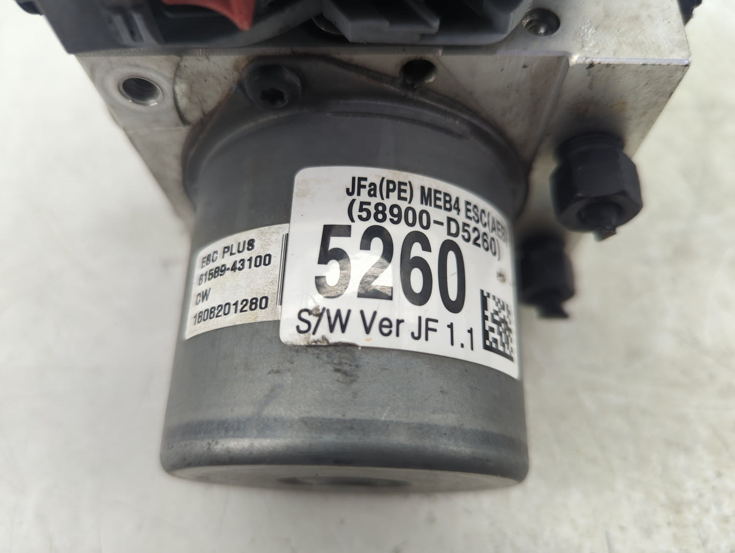 2019-2020 Kia Optima ABS Pump Control Module Replacement P/N:61589-43100 58900-D5260 Fits Fits 2019 2020 OEM Used Auto Parts