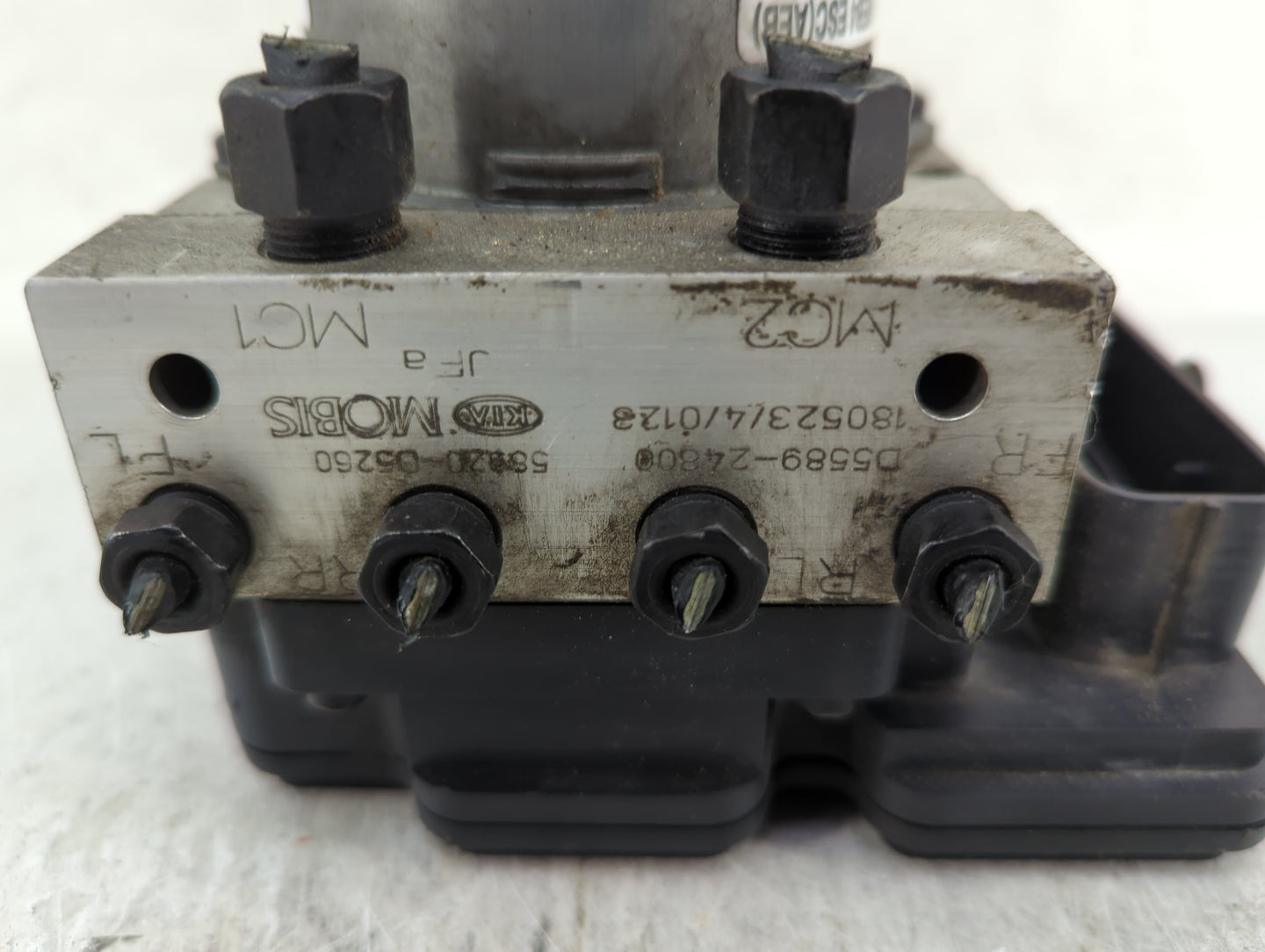 2019-2020 Kia Optima ABS Pump Control Module Replacement P/N:61589-43100 58900-D5260 Fits Fits 2019 2020 OEM Used Auto Parts