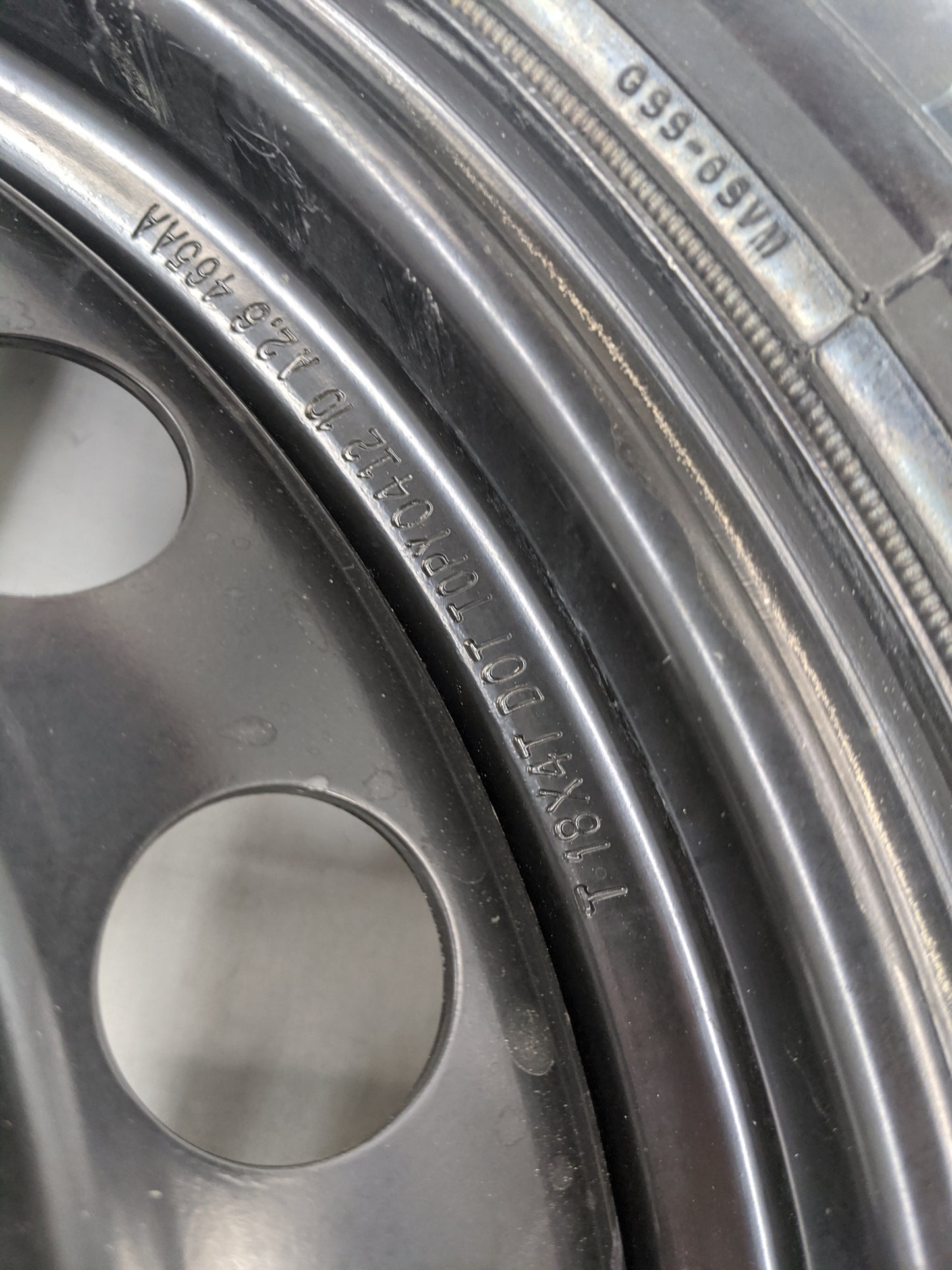 2019 Kia Optima Spare Donut Tire Wheel Rim Oem - Oemusedautoparts1.com