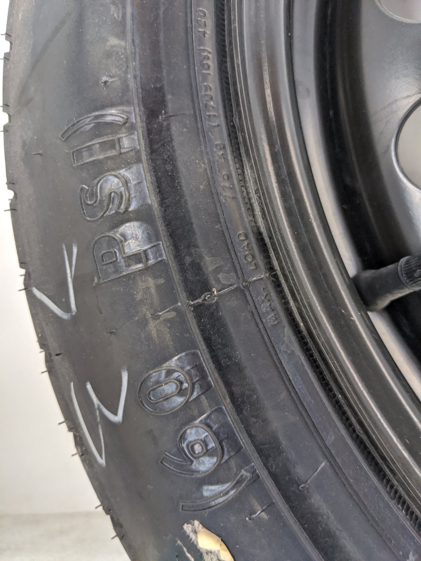 2019 Kia Optima Spare Donut Tire Wheel Rim Oem - Oemusedautoparts1.com