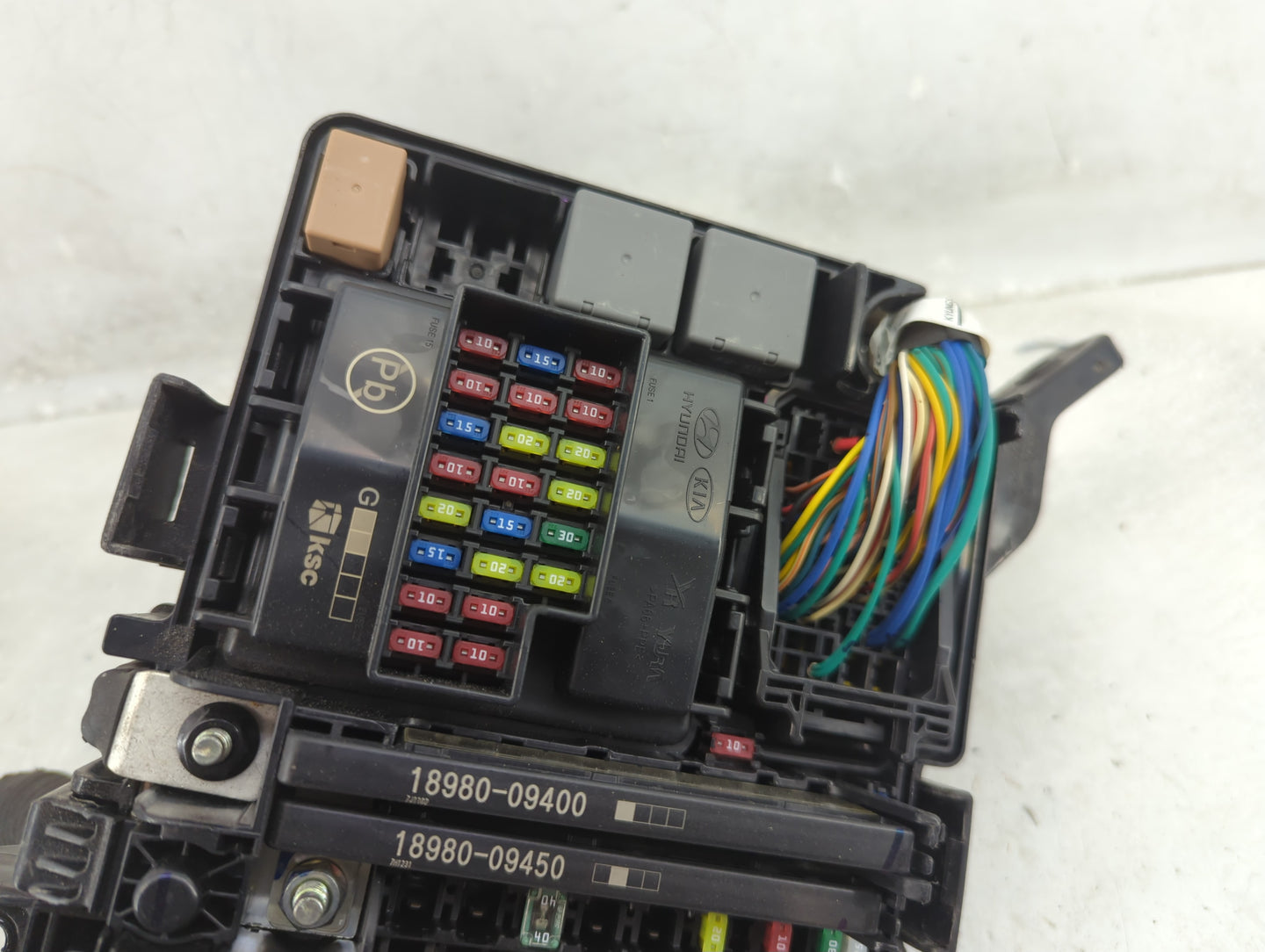 2016-2019 Kia Optima Fusebox Fuse Box Panel Relay Module P/N:91950-D5861 Fits Fits 2016 2017 2018 2019 OEM Used Auto Parts -