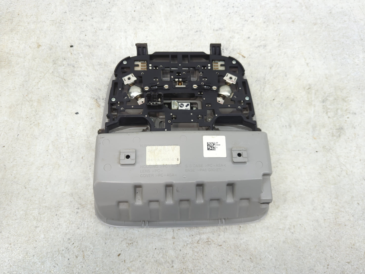 2019 Kia Optima Overhead Roof Console - Oemusedautoparts1.com