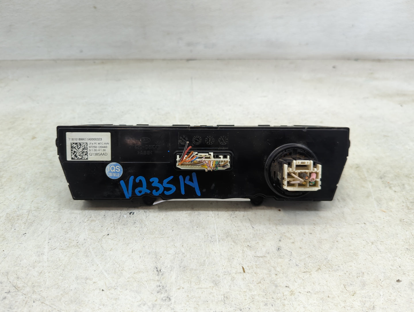 2019-2020 Kia Optima Climate Control Module Temperature AC/Heater Replacement P/N:97250-D5AA0 Fits Fits 2019 2020 OEM Used A