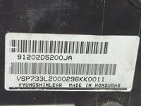 2016-2019 Kia Optima Fusebox Fuse Box Panel Relay Module P/N:91202D5200JA Fits Fits 2016 2017 2018 2019 OEM Used Auto Parts 