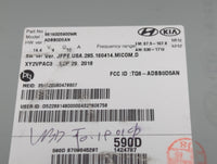 2019-2020 Kia Optima Radio AM FM Cd Player Receiver Replacement P/N:96160D5900WK 590D1424787 Fits Fits 2019 2020 OEM Used Au