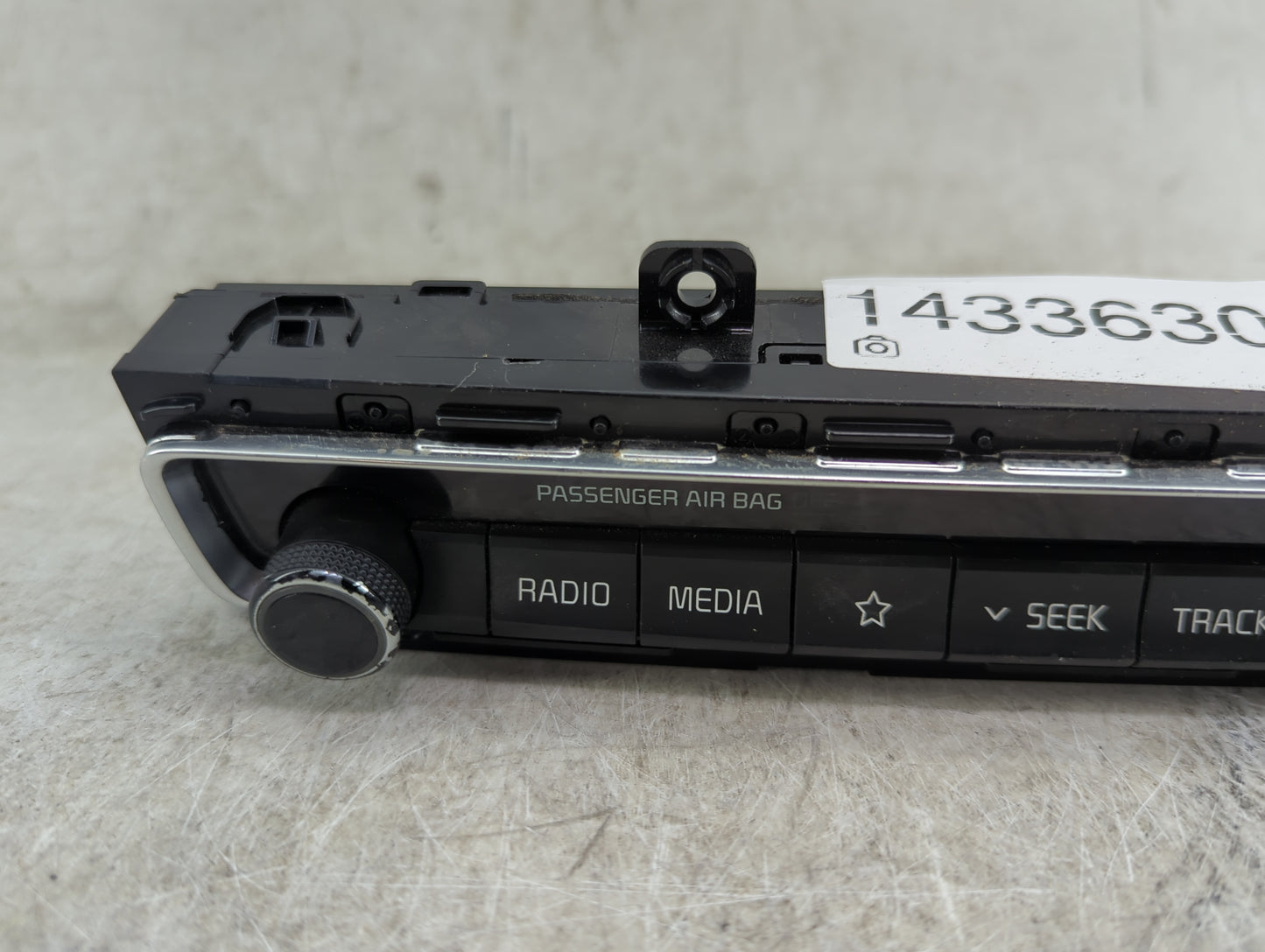 2019-2020 Kia Optima Radio Control Panel Black - Oemusedautoparts1.com