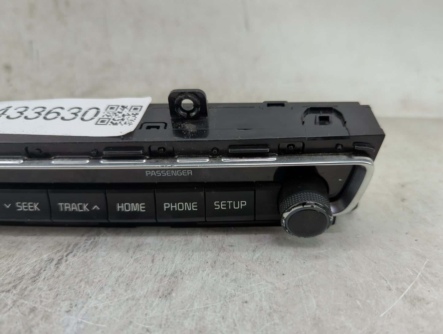 2019-2020 Kia Optima Radio Control Panel Black - Oemusedautoparts1.com