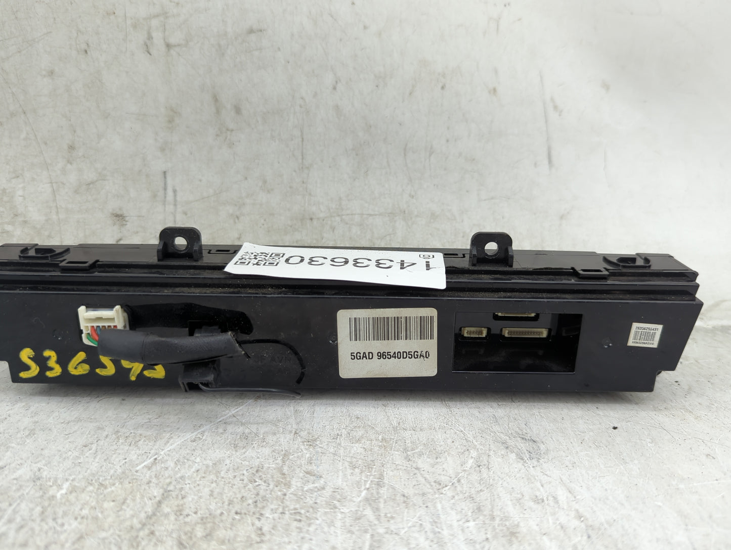 2019-2020 Kia Optima Radio Control Panel Black - Oemusedautoparts1.com