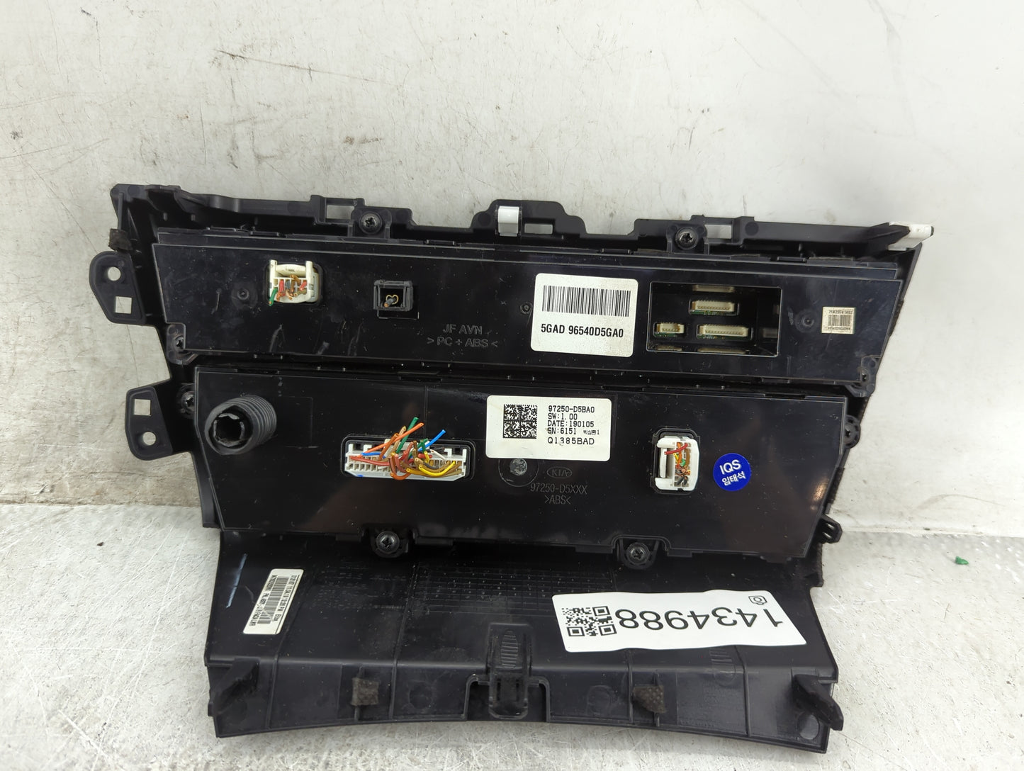 2019-2020 Kia Optima Climate Control Module Temperature AC/Heater Replacement P/N:97250-D5BA0 96540D5GA0 Fits Fits 2019 2020