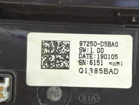 2019-2020 Kia Optima Climate Control Module Temperature AC/Heater Replacement P/N:97250-D5BA0 96540D5GA0 Fits Fits 2019 2020