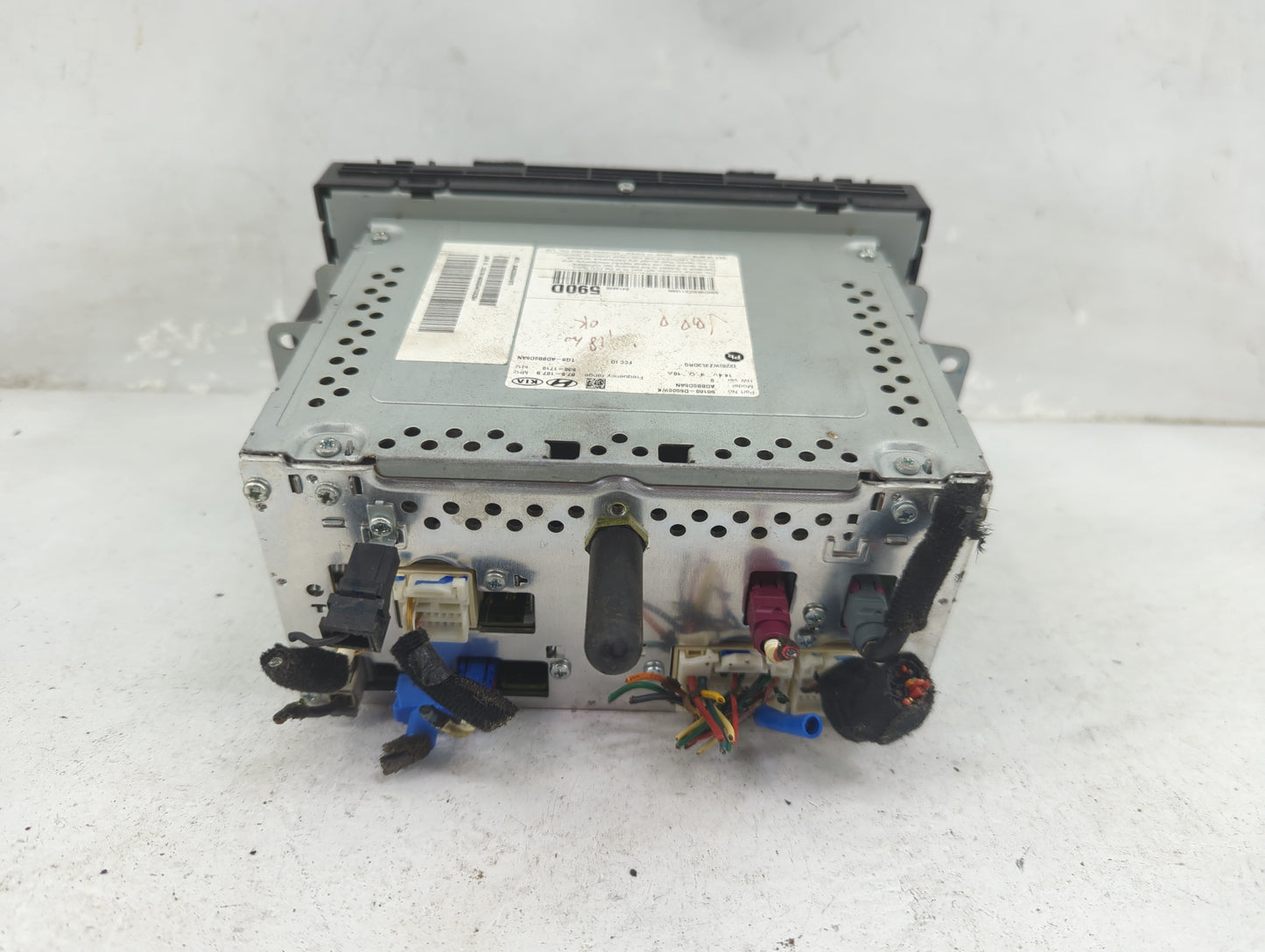 2017-2019 Kia Optima Radio AM FM Cd Player Receiver Replacement P/N:96160-D5900WK Fits Fits 2017 2018 2019 OEM Used Auto Par