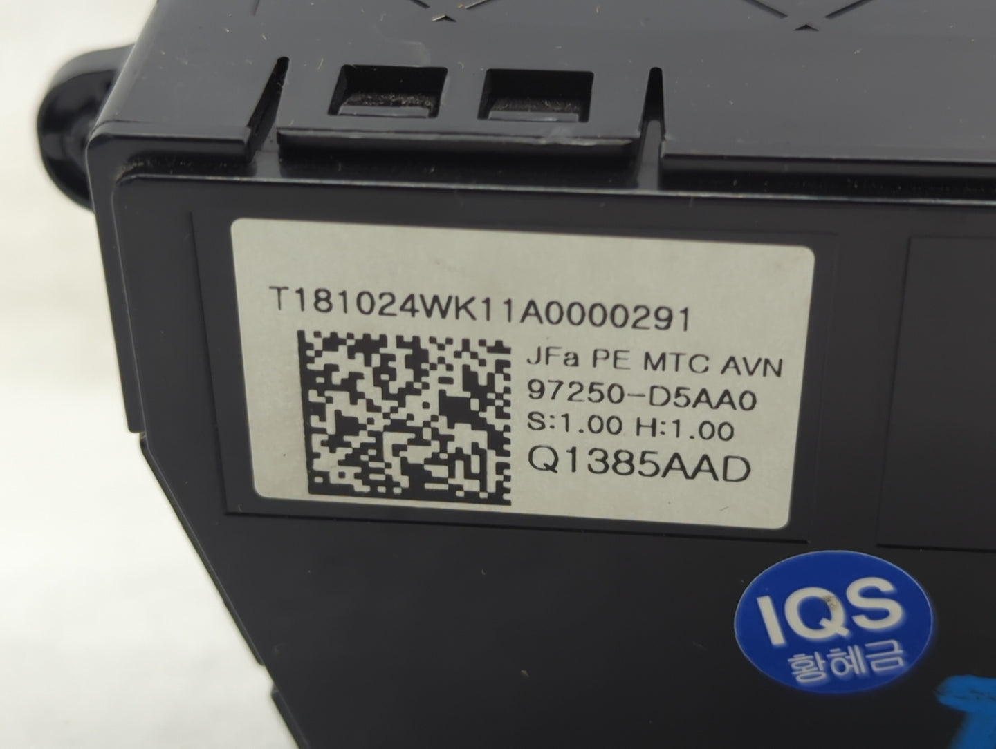 2019-2020 Kia Optima Climate Control Module Temperature AC/Heater Replacement P/N:97250-D5AA0 Fits Fits 2019 2020 OEM Used A