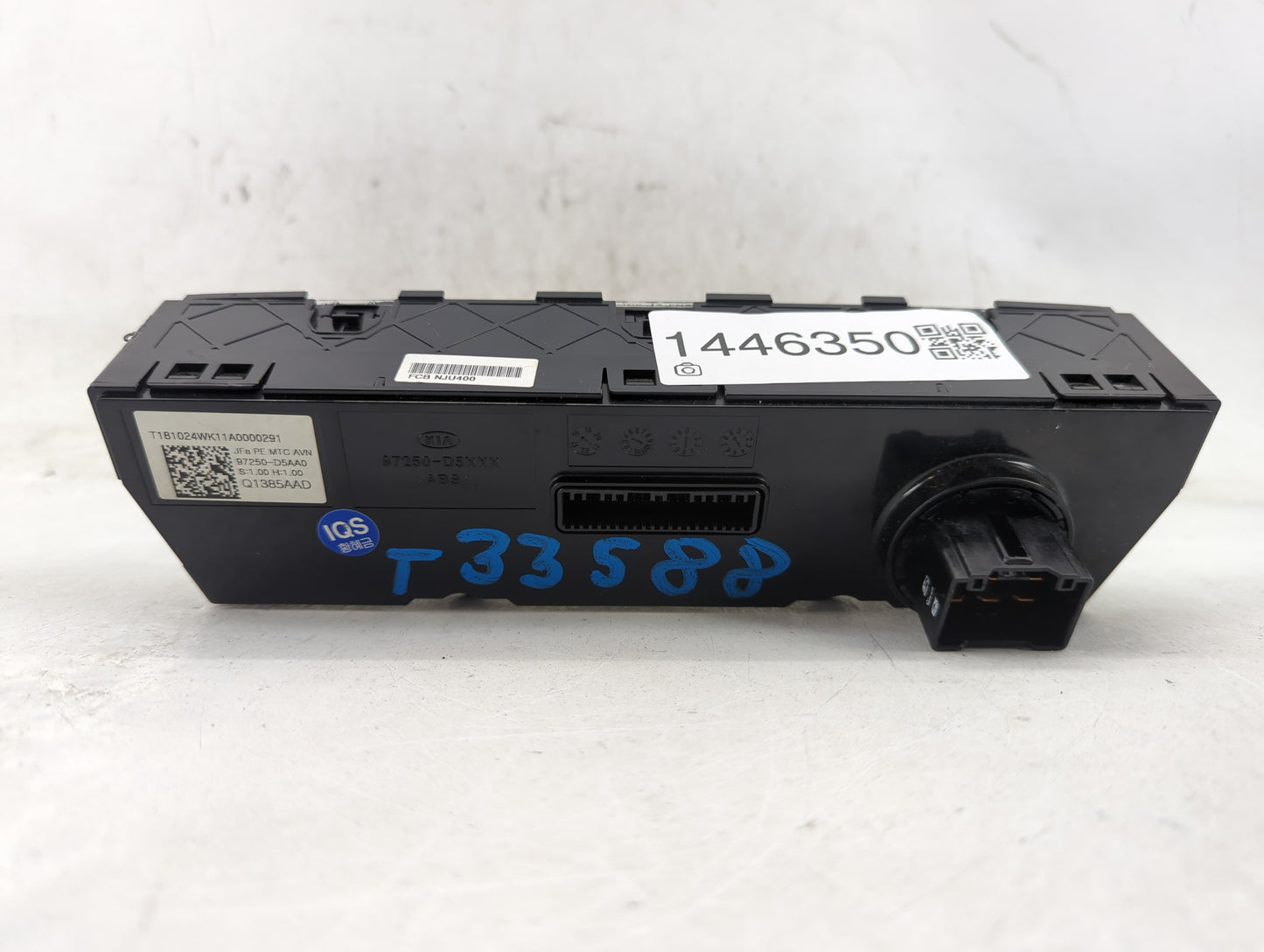 2019-2020 Kia Optima Climate Control Module Temperature AC/Heater Replacement P/N:97250-D5AA0 Fits Fits 2019 2020 OEM Used A