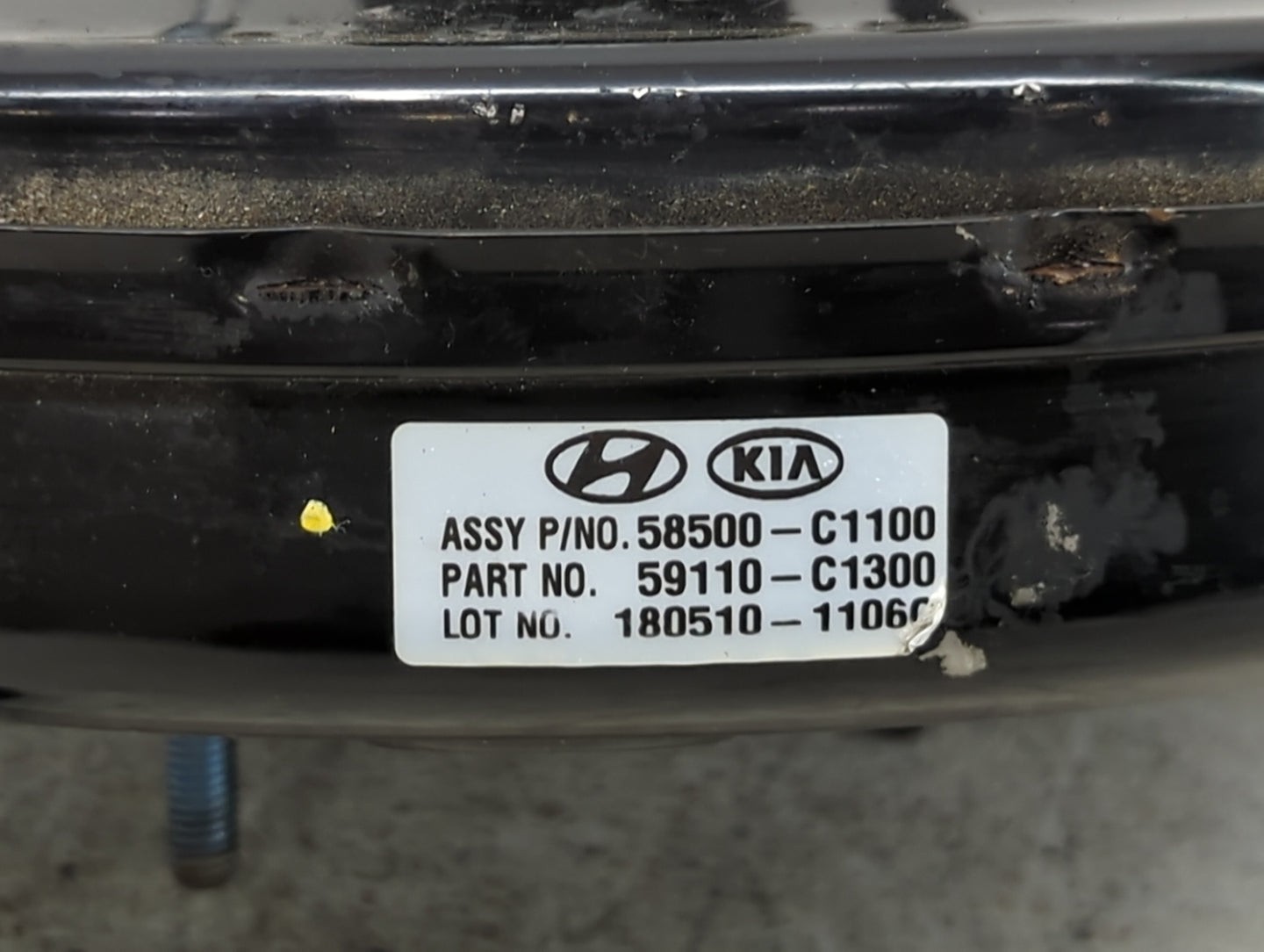 2016-2019 Kia Optima Power Brake Booster Oem 1450753 - Oemusedautoparts1.com