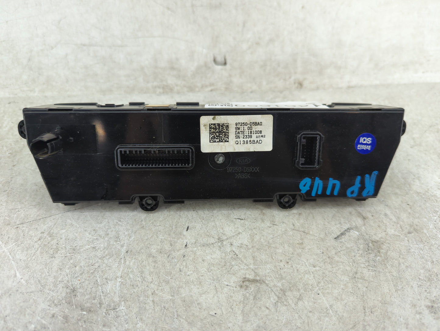 2017-2019 Kia Optima Climate Control Module Temperature AC/Heater Replacement P/N:97250-D5BA0 Fits Fits 2017 2018 2019 OEM U