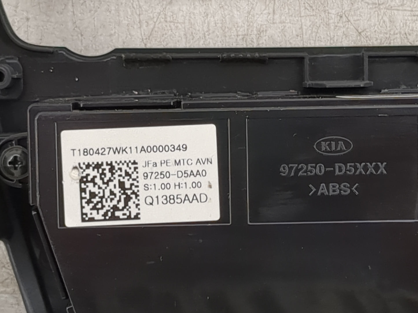 2019-2020 Kia Optima Climate Control Module Temperature AC/Heater Replacement P/N:97250-D5AA0 Fits Fits 2019 2020 OEM Used A