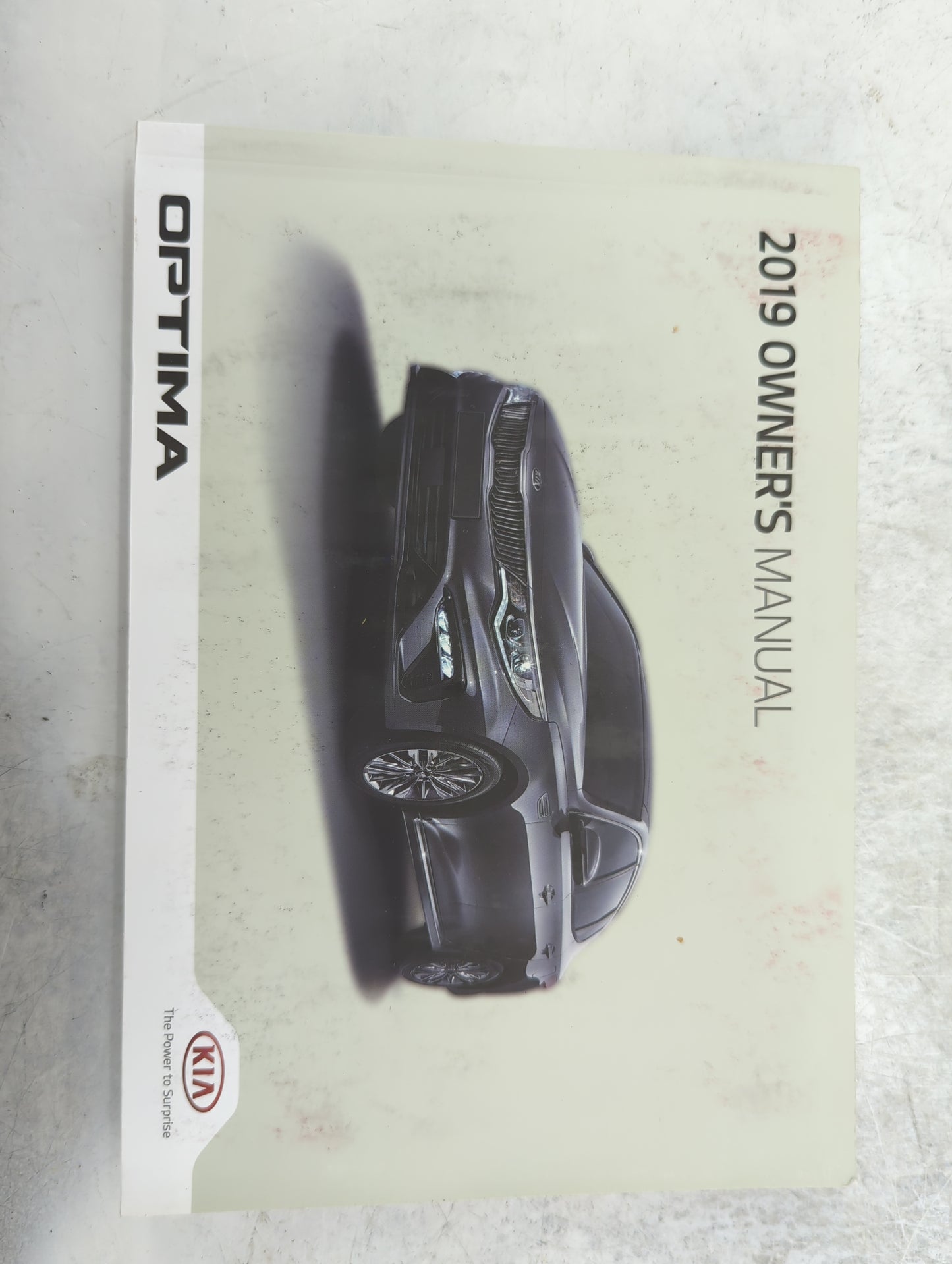 2019 Kia Optima Owners Manual Book Guide P/N:KDG5-EU89D OEM Used Auto Parts - Oemusedautoparts1.com