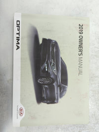 2019 Kia Optima Owners Manual Book Guide P/N:KDG5-EU89D OEM Used Auto Parts - Oemusedautoparts1.com