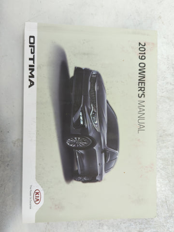 2019 Kia Optima Owners Manual Book Guide P/N:KDG5-EU89D OEM Used Auto Parts - Oemusedautoparts1.com