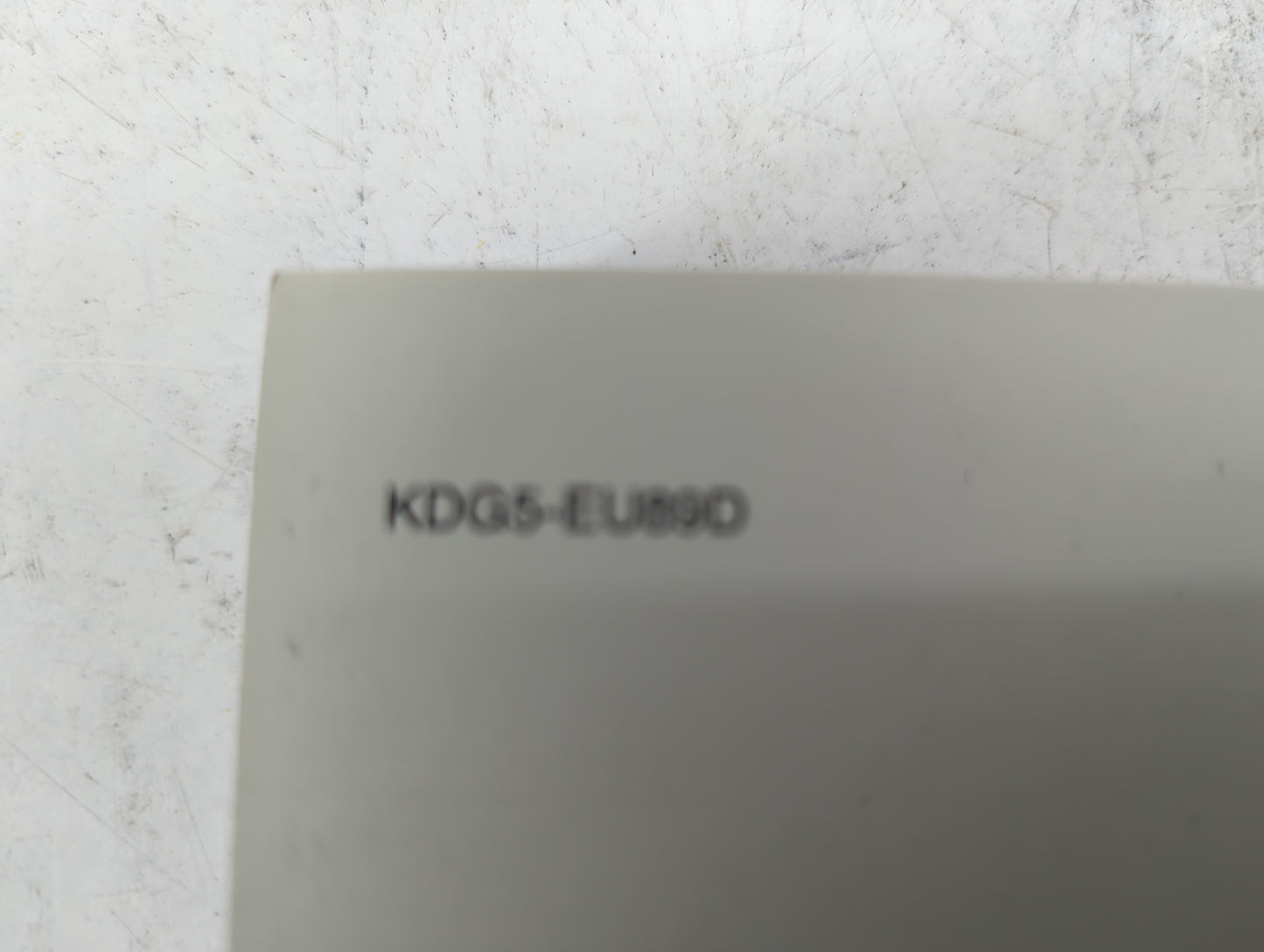 2019 Kia Optima Owners Manual Book Guide P/N:KDG5-EU89D OEM Used Auto Parts - Oemusedautoparts1.com