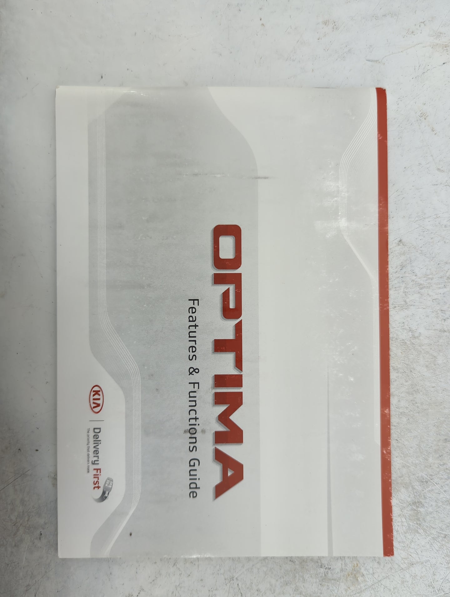 2019 Kia Optima Owners Manual Book Guide P/N:KDG5-EU89D OEM Used Auto Parts - Oemusedautoparts1.com
