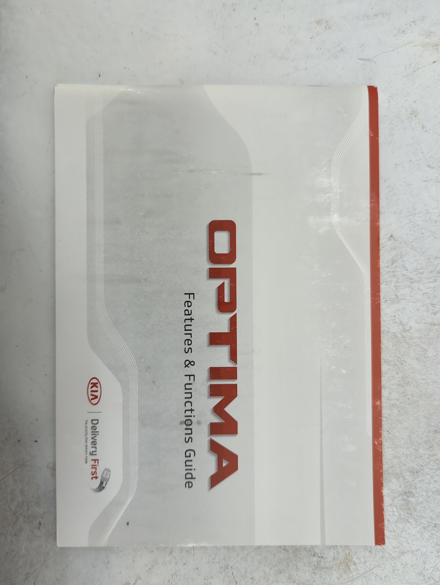 2019 Kia Optima Owners Manual Book Guide P/N:KDG5-EU89D OEM Used Auto Parts - Oemusedautoparts1.com