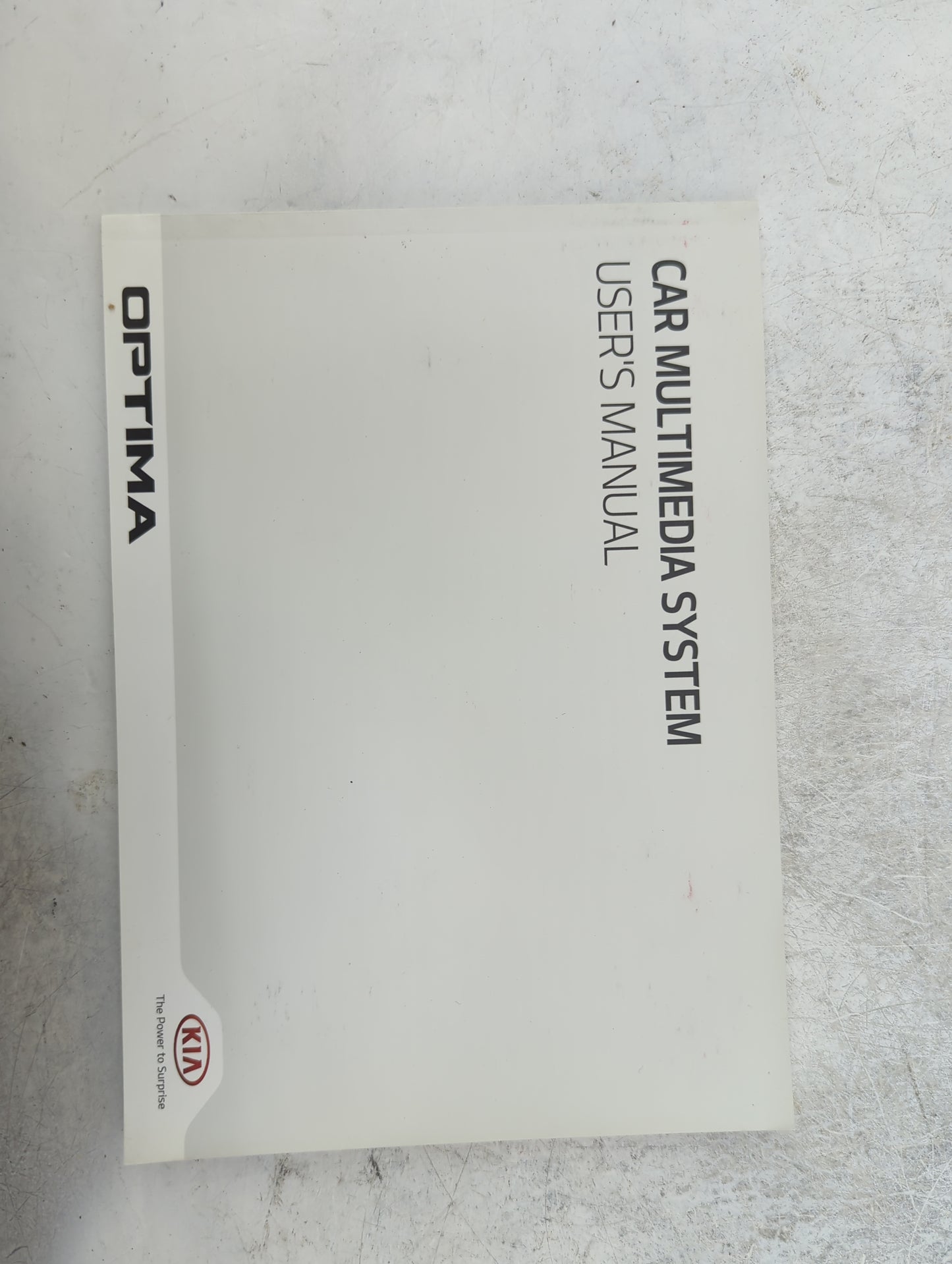 2019 Kia Optima Owners Manual Book Guide P/N:KDG5-EU89D OEM Used Auto Parts - Oemusedautoparts1.com
