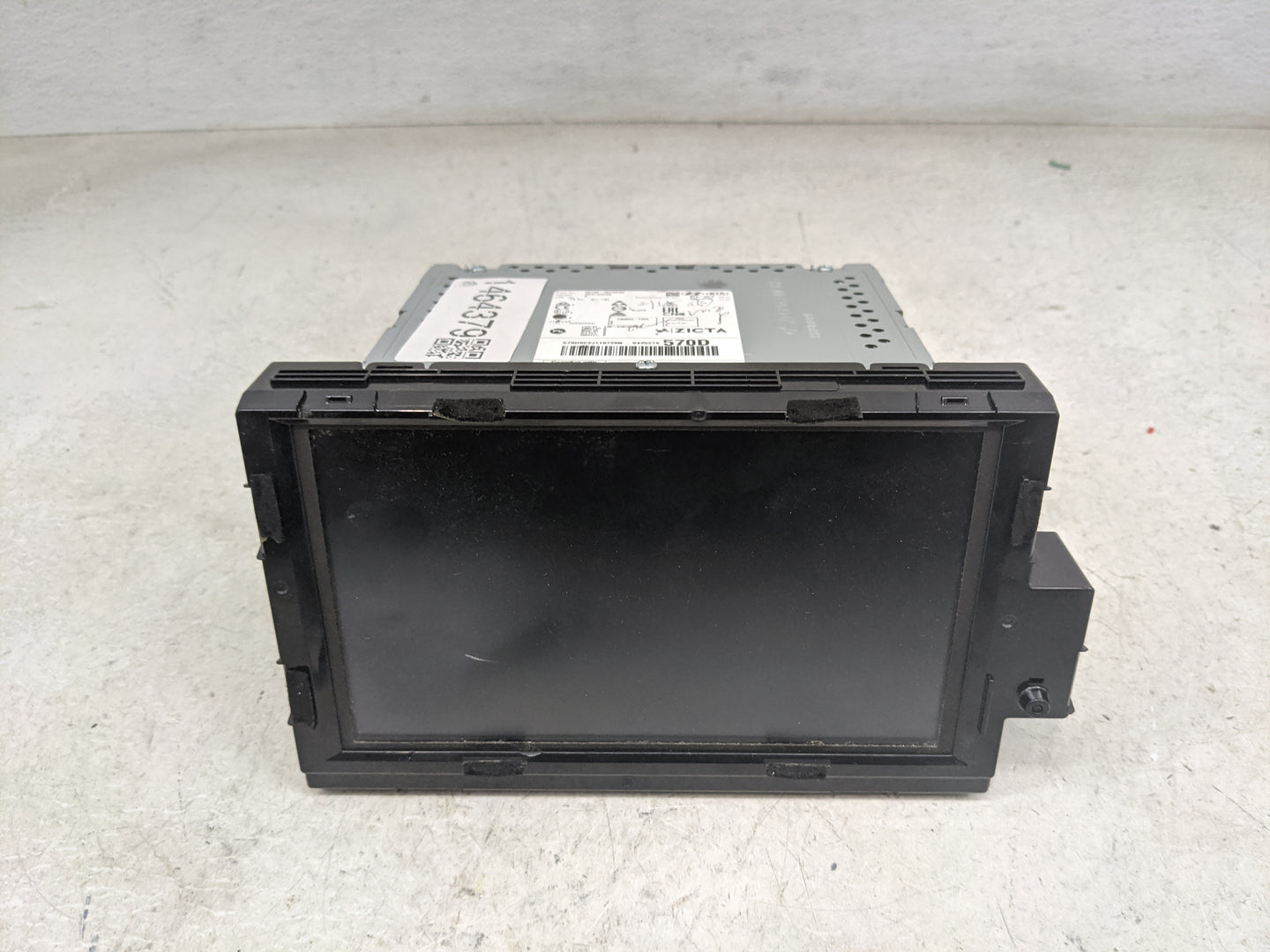 2019-2020 Kia Optima Radio AM FM Cd Player Receiver Replacement P/N:96160-D5700WK ADB10D5AN Fits Fits 2019 2020 OEM Used Aut