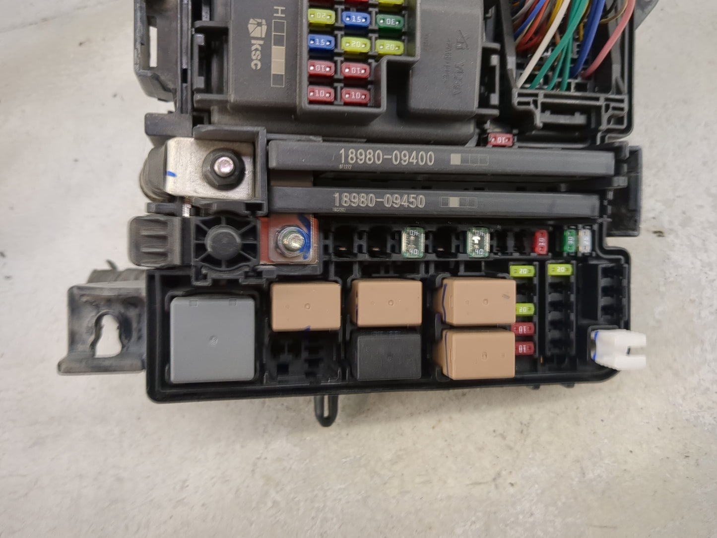 2016-2019 Kia Optima Fusebox Fuse Box Panel Relay Module P/N:18980-09400 18980-09450, 91950-D584 Fits Fits 2016 2017 2018 20